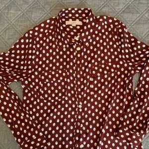 Acorn Print Blouse